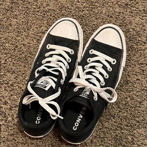 Converse Monochrome Lace-Up Sneakers